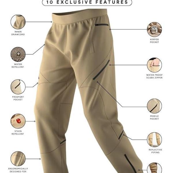 Men’s Oversized Travel Joggers