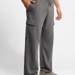 Men’s Loose Fit Mid Rise Oversized Cargo Utility Joggers