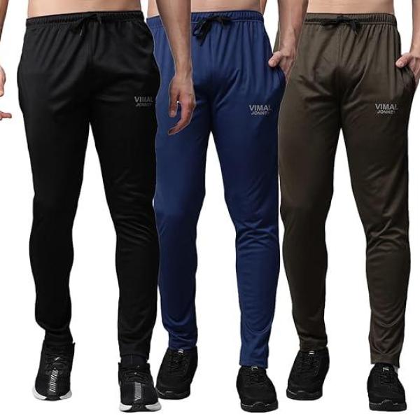Comfortable regular fit men’s trackpants designed for daily wear, workouts, or casual outings.