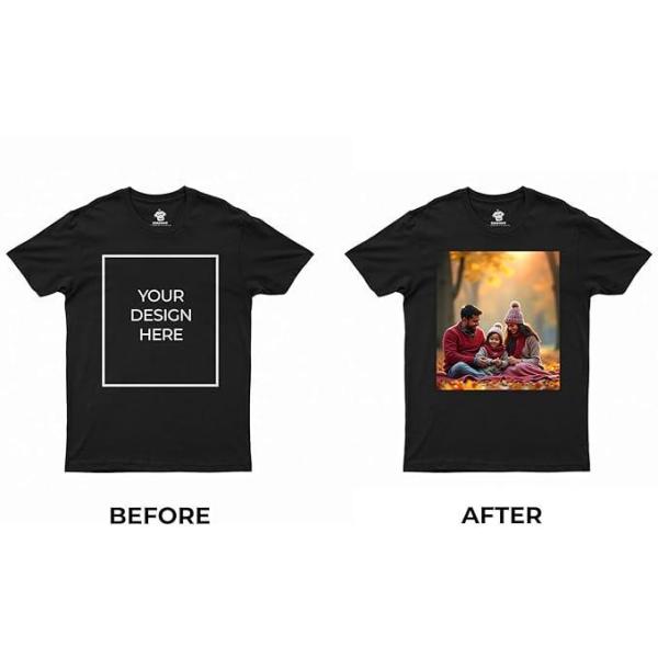 Unisex Regular Fit Customized T-Shirt
