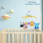 3 in 1 Soft Musical Animal Cot Mobile