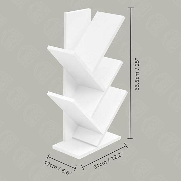 5-Tier Tree-Style Book Shelf