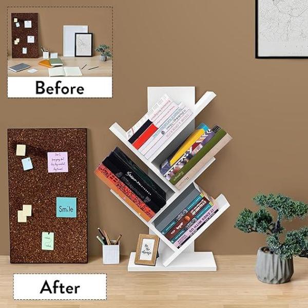 5-Tier Tree-Style Book Shelf