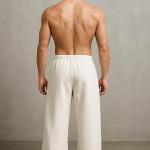 Aesthetic Gothic Wide Leg Baggy Pants for Men