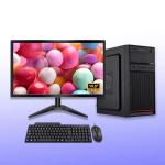 Assembled Desktop PC – Intel Core i5, 16GB RAM, 512GB SSD, 19 Monitor, Windows 11, Office Included