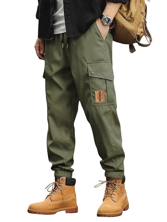 Lymio Men's Regular Fit Low Rise Cargo || Pants Cotton || (Cargo-70-73)