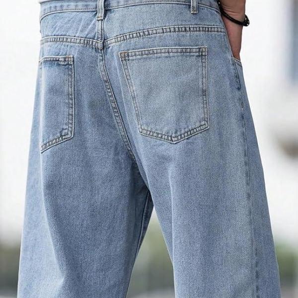 Men’s Regular Fit Mid-Rise Stretchable Jeans