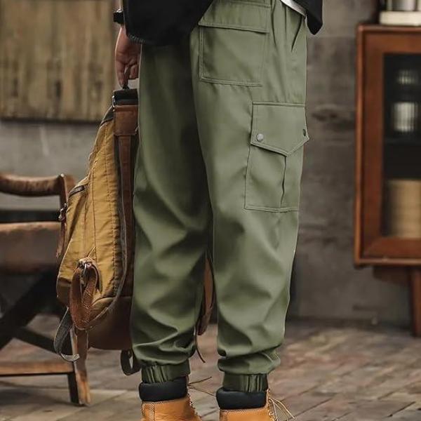 Lymio Men's Regular Fit Low Rise Cargo || Pants Cotton || (Cargo-70-73)