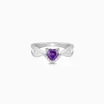 Silver Perennial Love Ring