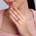 Silver Perennial Love Ring
