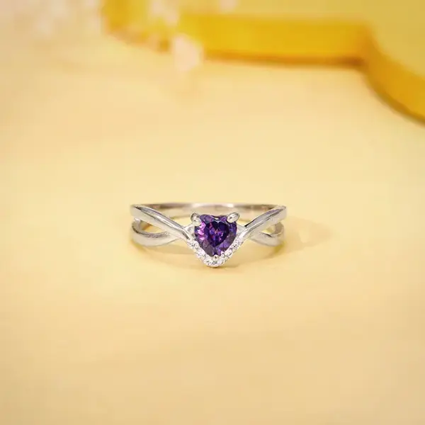 Silver Perennial Love Ring