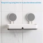 Self-Adhesive Wall Mounted Double Soap Holder