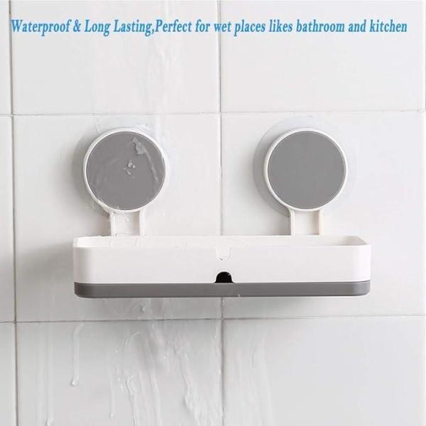 Self-Adhesive Wall Mounted Double Soap Holder