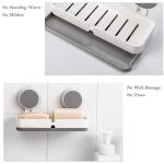 Self-Adhesive Wall Mounted Double Soap Holder