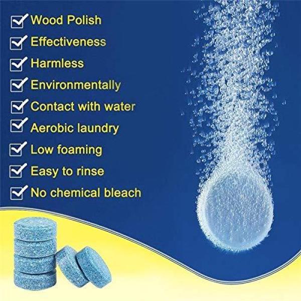 10-Piece Car Windshield Cleaning Effervescent Tablets