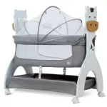 Manual Swing Cradle for Newborn Baby with Mosquito Net