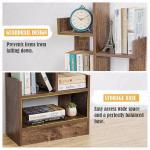 Open Wooden Bookshelf