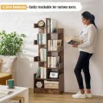 Open Wooden Bookshelf
