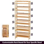 5-Tier Wooden Bookshelf