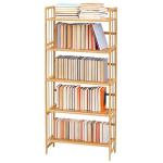 5-Tier Wooden Bookshelf