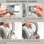 Kitchen Sink Faucet Sponge & Soap Holder