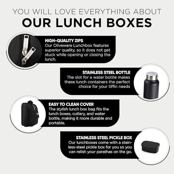 Teso Lunch Box Set with Cutlery