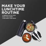 Teso Lunch Box Set with Cutlery