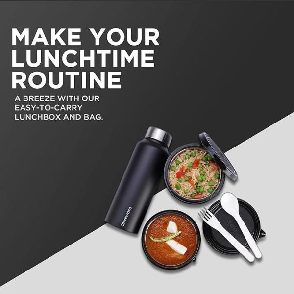 Teso Lunch Box Set with Cutlery