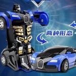 Battery-Operated Automatic Transforming Car