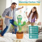 Rechargeable Musical Dancing & Talking Cactus Toy
