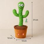 Rechargeable Musical Dancing & Talking Cactus Toy