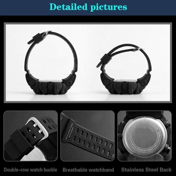 Digital Sports Multifunctional Wrist Watch for Men and Boys