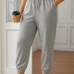 Women’s Cotton Jogger Pants with Adjustable Waistband