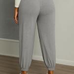 Women’s Cotton Jogger Pants with Adjustable Waistband
