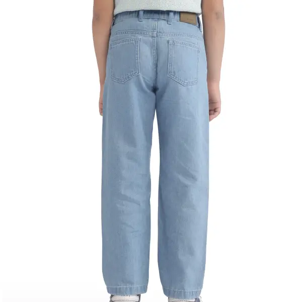 REGULAR FIT PLAIN JEANS ZIRI - BLUE
